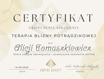 certyfikat